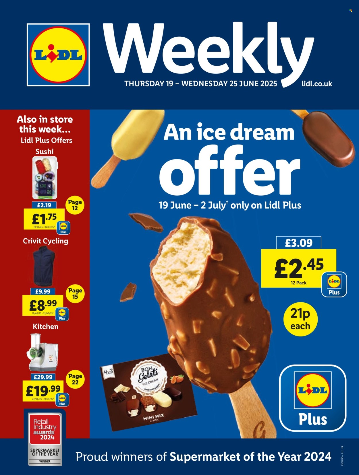 Lidl offer - 19/06/2025 - 25/06/2025. Page 1