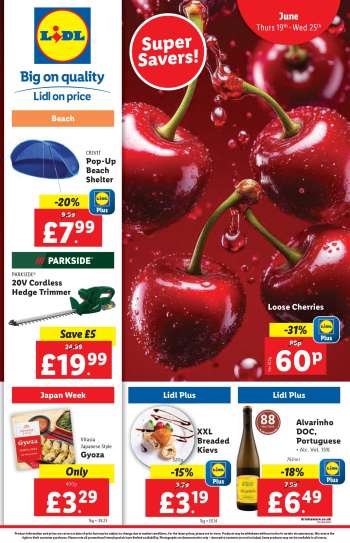 Lidl offer  - 19/06/2025 - 25/06/2025.