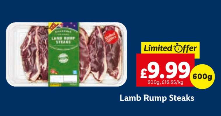 Lamb Rump Steaks