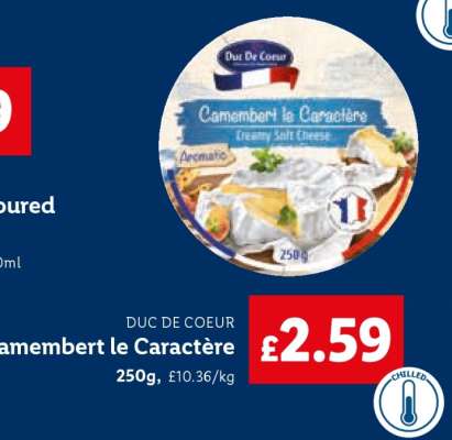 Duc de Coeur Camembert le Caractère