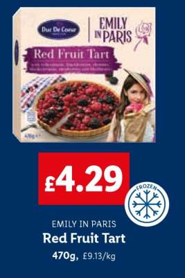 EMILY IN PARIS Red Fruit Tart