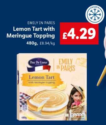 Lemon Tart with Meringue Topping