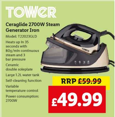 Ceraglide 2700W Steam Generator Iron