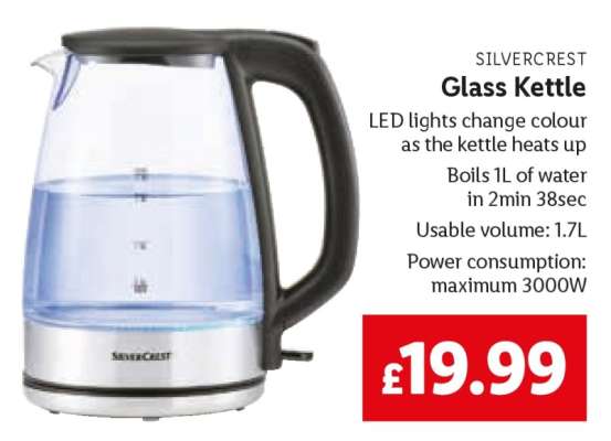 SILVERCREST Glass Kettle