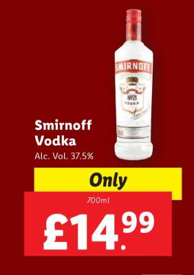 Smirnoff Vodka