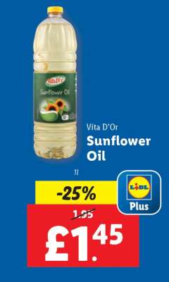 Vita D'Or Sunflower Oil
