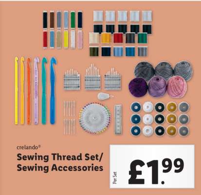 crelando Sewing Thread Set/Sewing Accessories