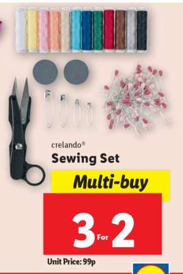 crelando Sewing Set