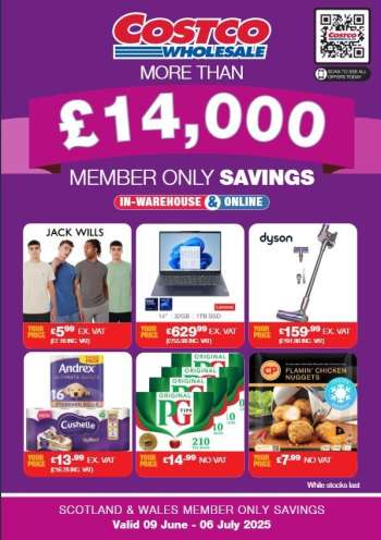 Costco offer  - 09/06/2025 - 06/07/2025.