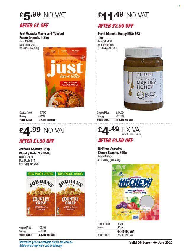 Costco offer - 09/06/2025 - 06/07/2025. Page 17