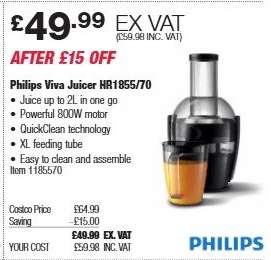 Philips Viva Juicer HR1855/70