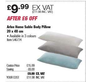 Arlee Home Sable Body Pillow
