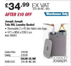 Joseph Joseph Tota 90L Laundry Basket