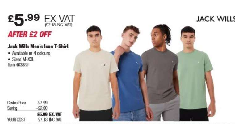 Jack Wills Men's Icon T-Shirt