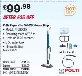 Polti Vaporetto SV620 Steam Mop