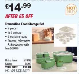 Tramontina Food Storage Set