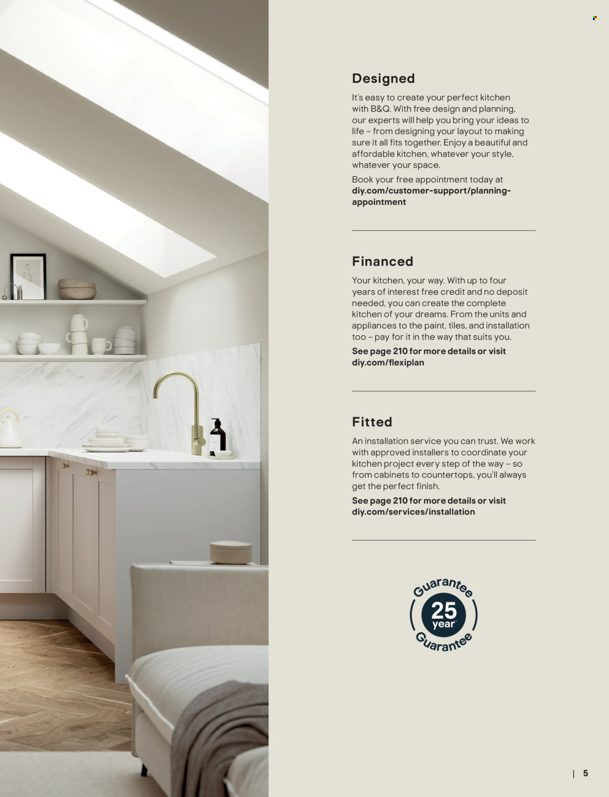 B&Q offer. Page 5
