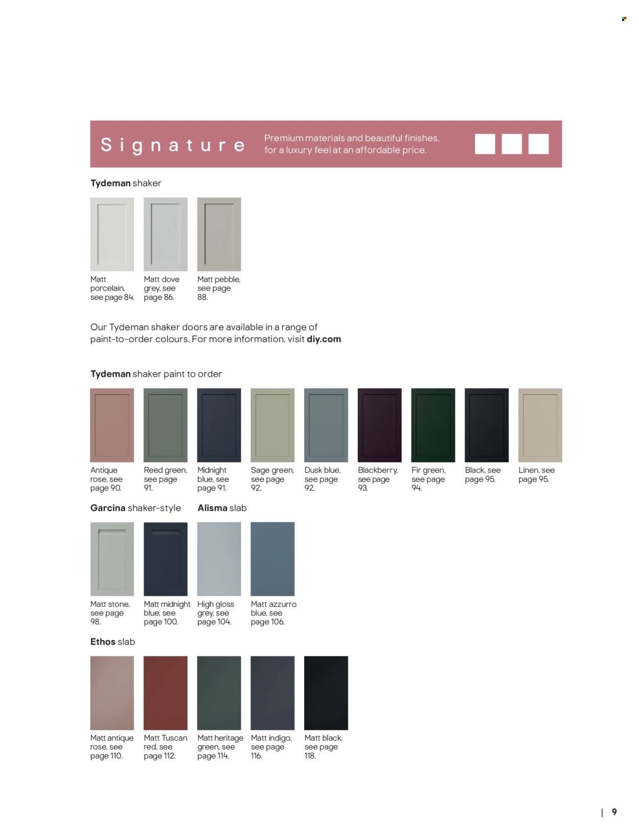 B&Q offer. Page 9