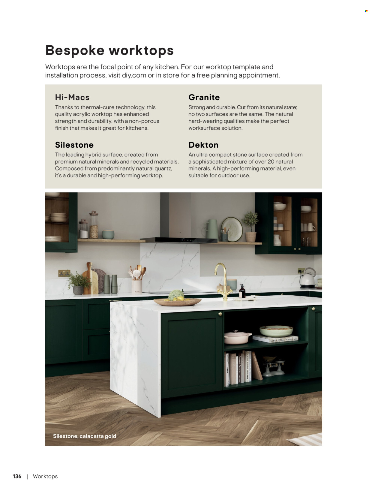 B&Q offer. Page 136
