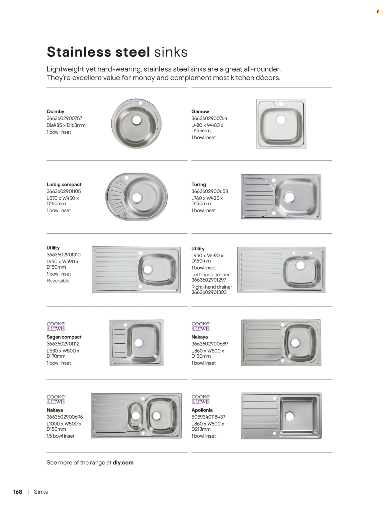 B&Q offer. Page 168