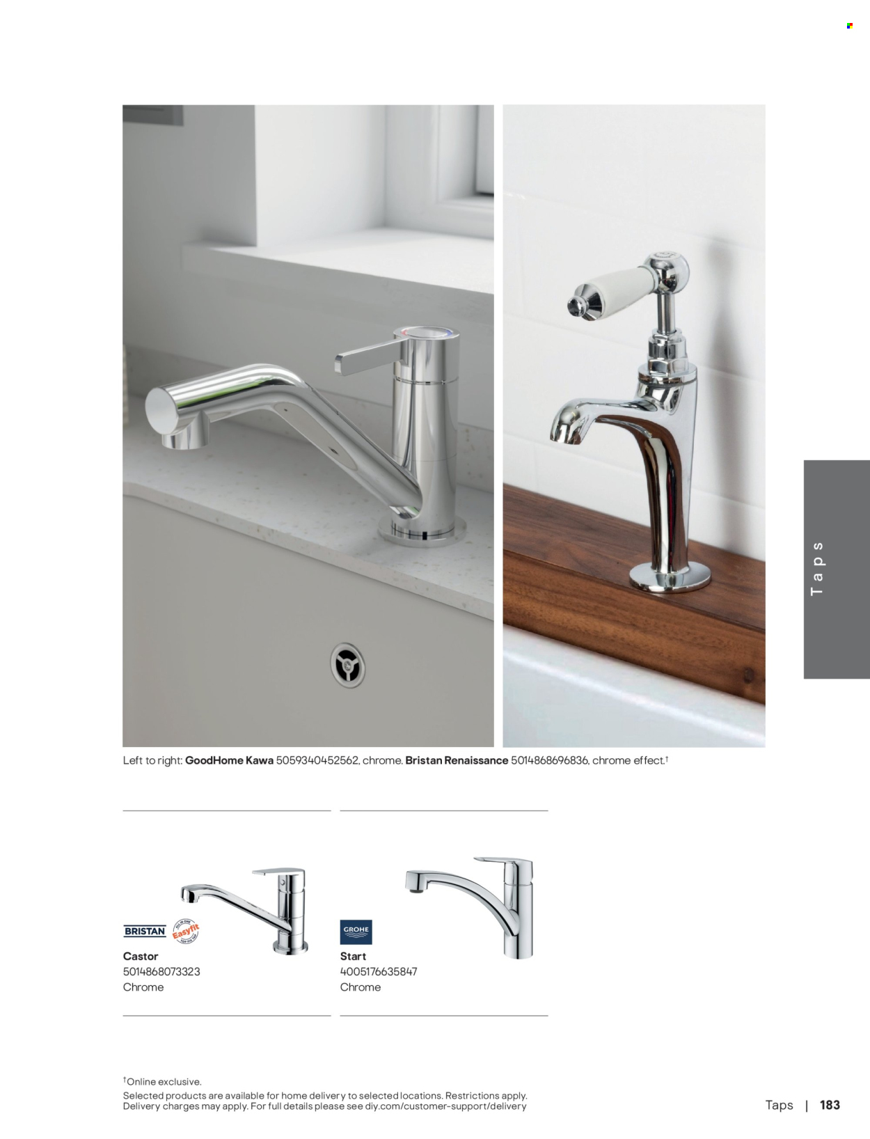 B&Q offer. Page 183