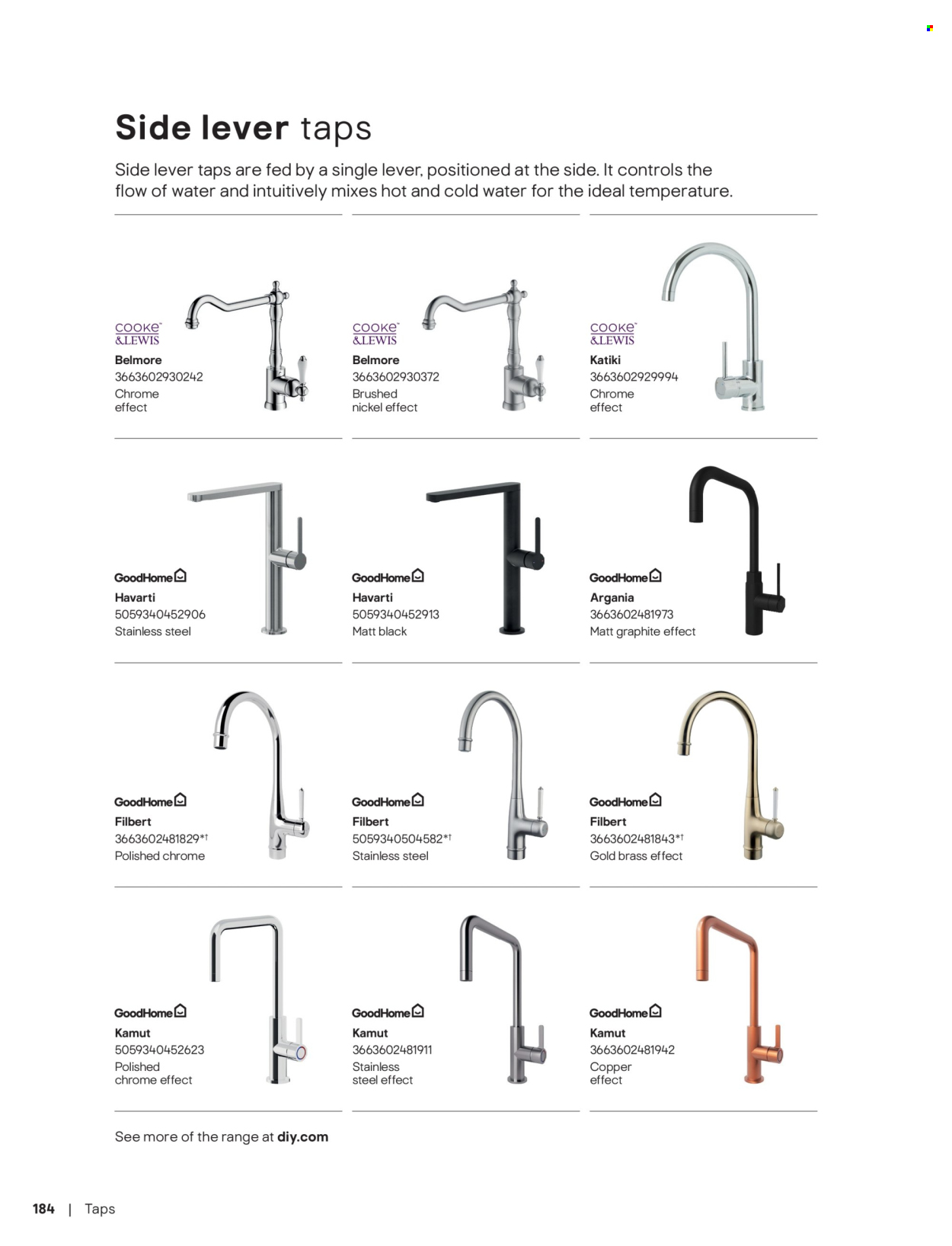 B&Q offer. Page 184