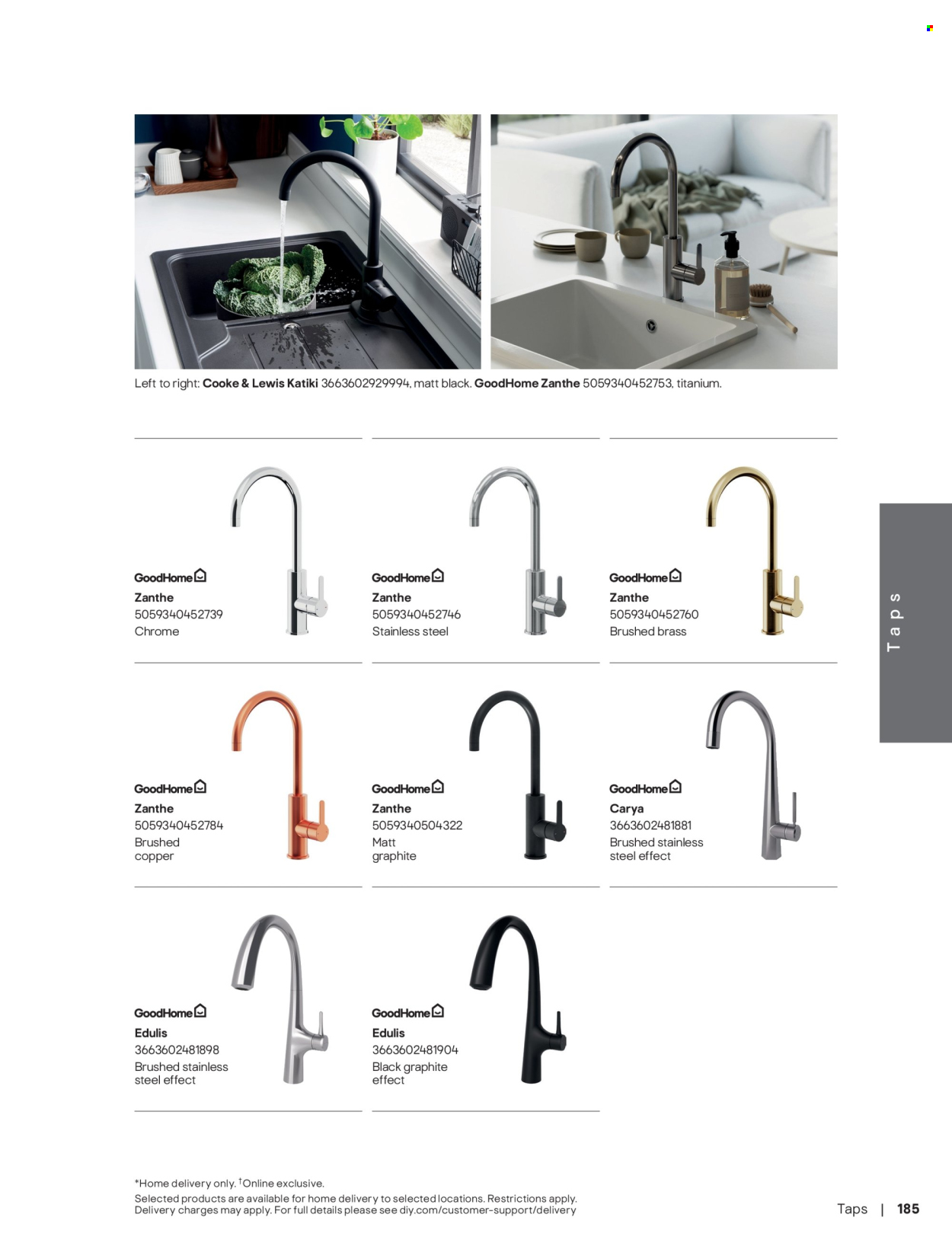 B&Q offer. Page 185