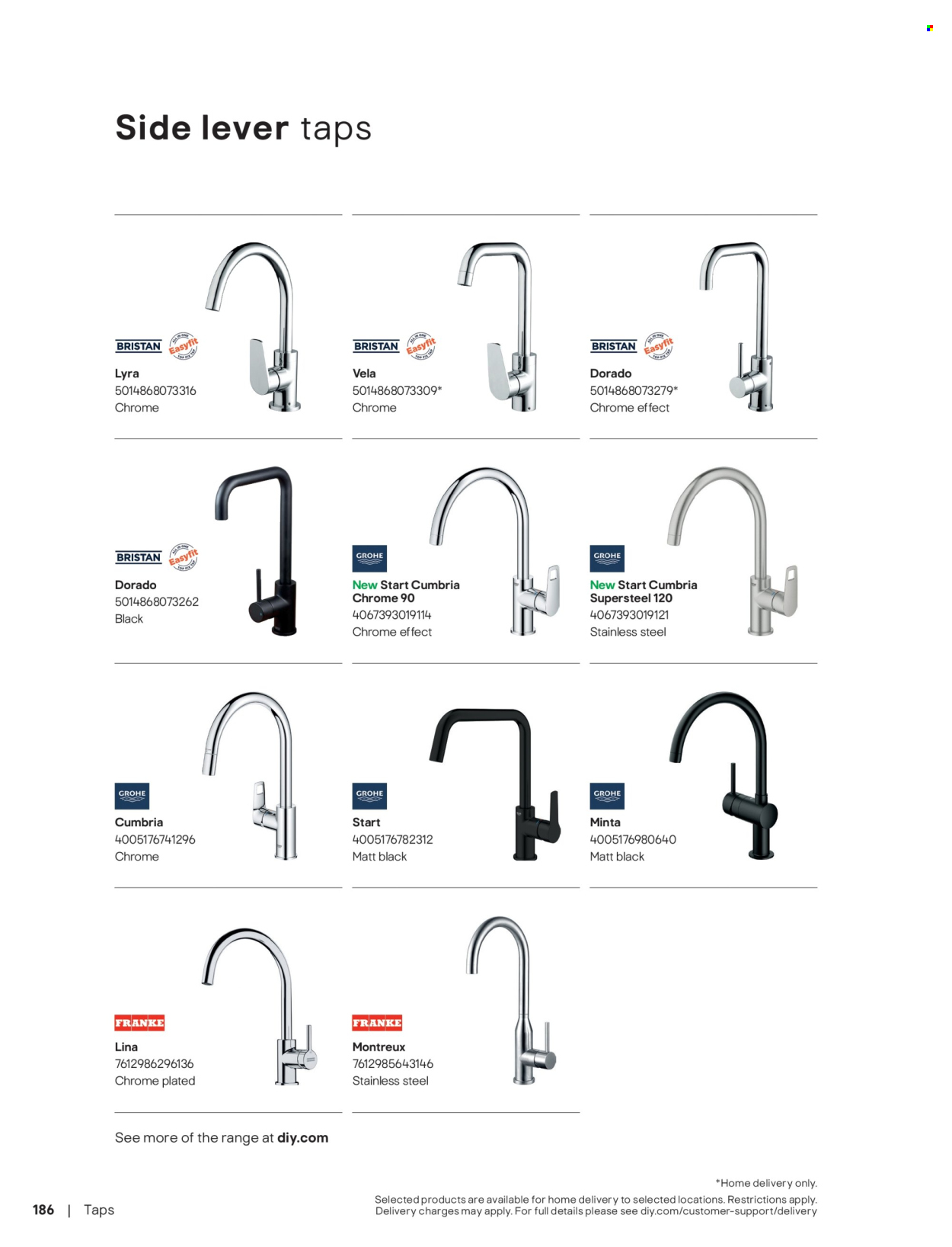 B&Q offer. Page 186