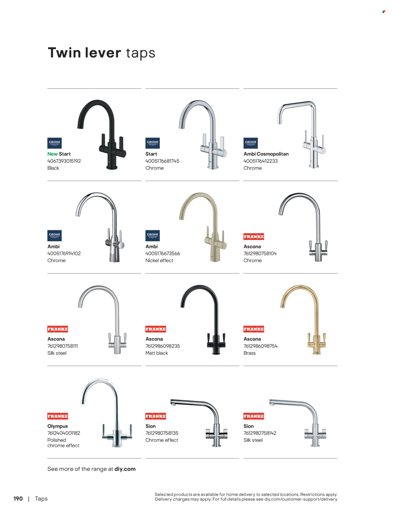B&Q offer. Page 190