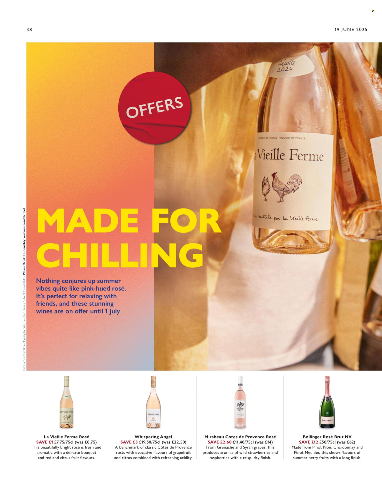 Waitrose offer. Page 38