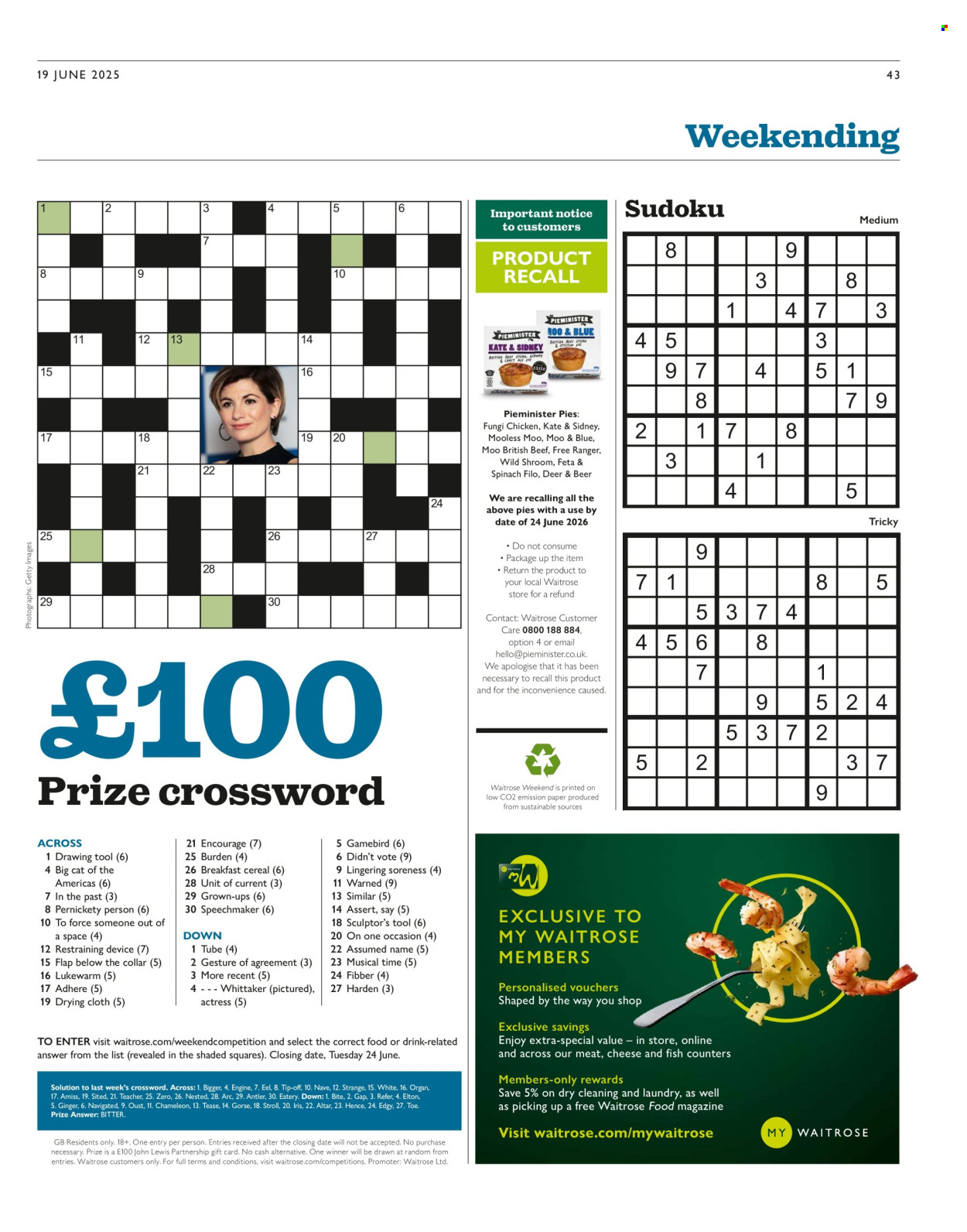 Waitrose offer. Page 43