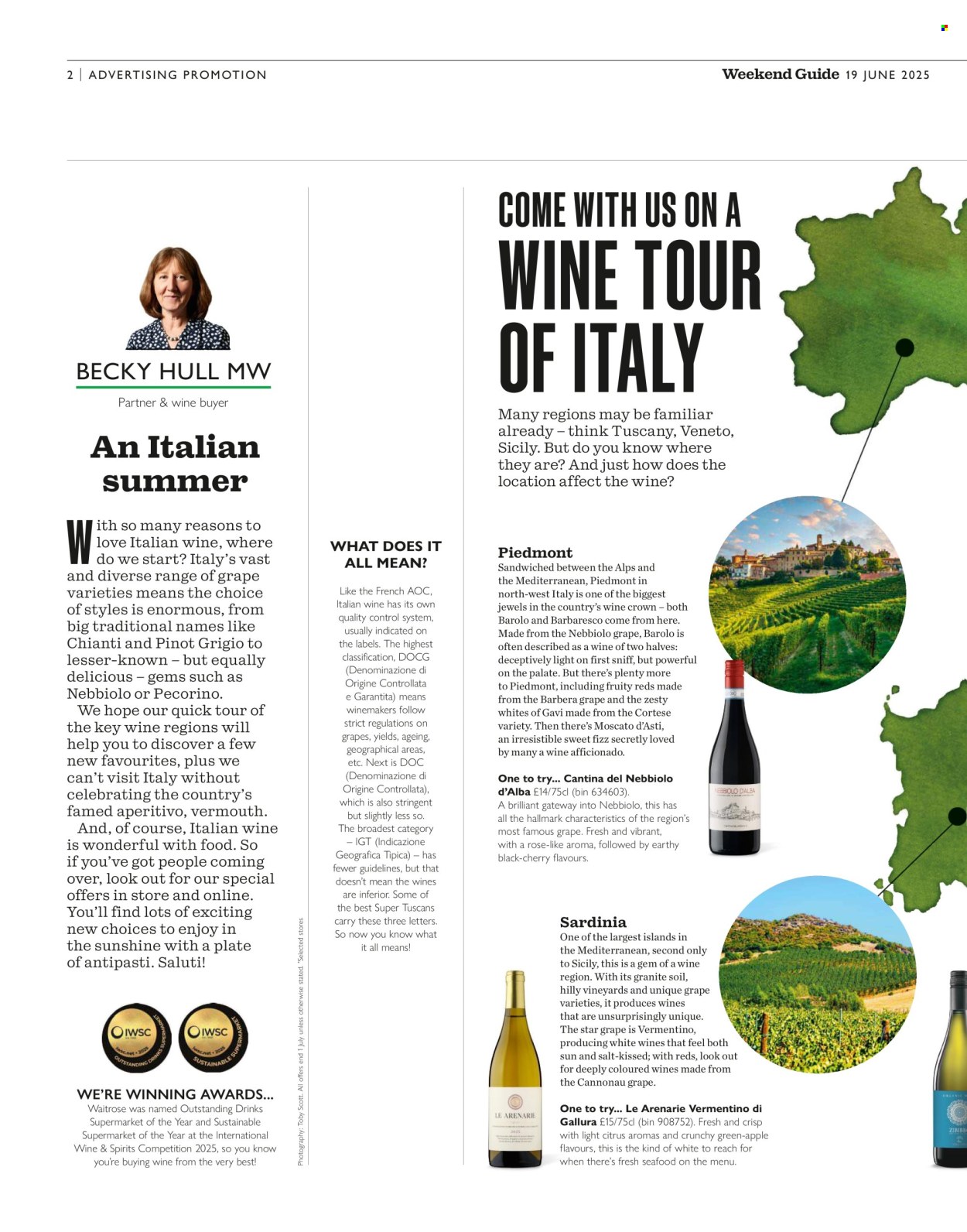 Waitrose offer. Page 45