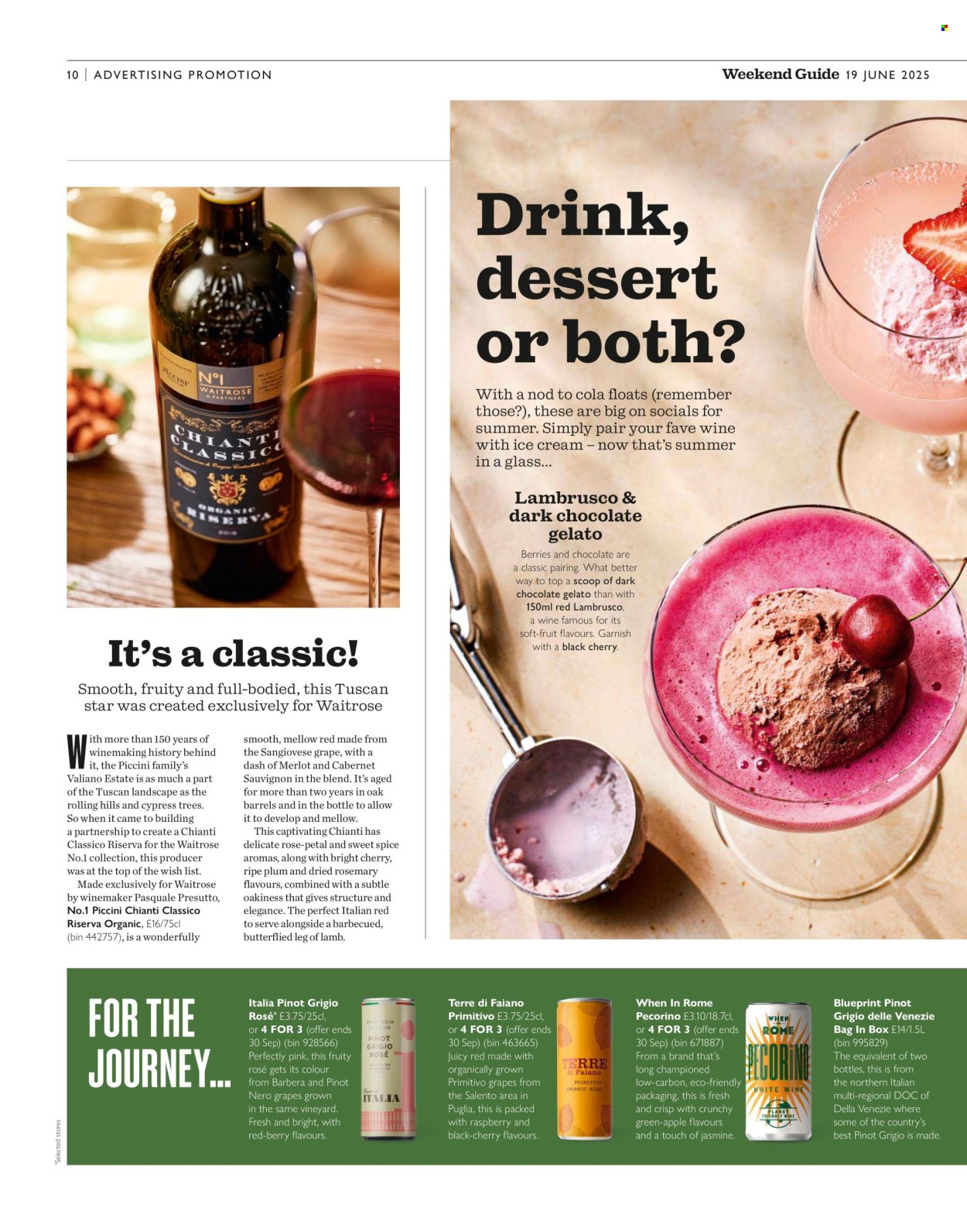 Waitrose offer. Page 53