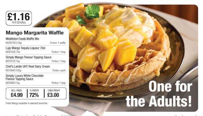 Mango Margarita Waffle