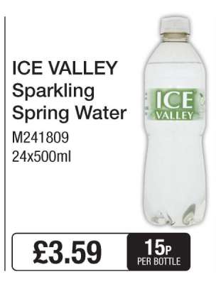 Ice Valley Sparkling Spring Water