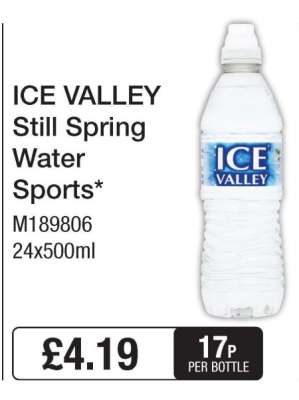 ICE VALLEY Still Spring Water Sports