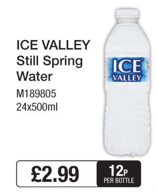 Ice Valley Still Spring Water