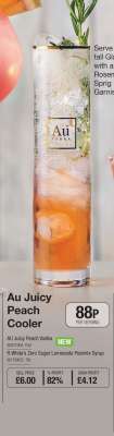 Au Juicy Peach Cooler