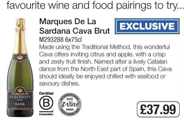 Marques De La Sardana Cava Brut