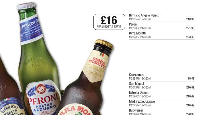 5 Bottle Serve