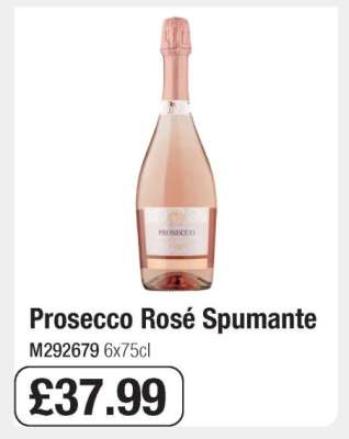 Prosecco Rosé Spumante