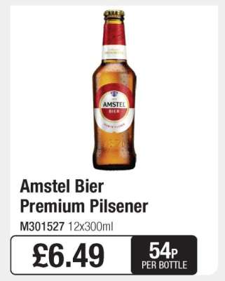 Amstel Bier Premium Pilsener