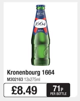 KRONENBOURG 1664