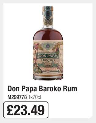 Don Papa Baroko Rum