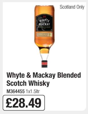 Whyte & Mackay Blended Scotch Whisky