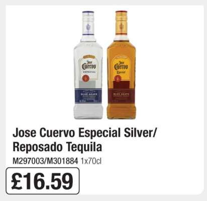 Jose Cuervo Especial Silver/Reposado Tequila