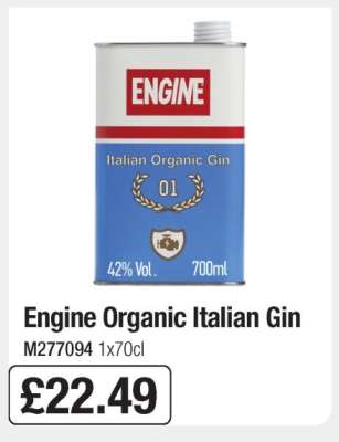 Engine Organic Italian Gin