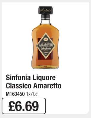 Sinfonia Liquore Classico Amaretto