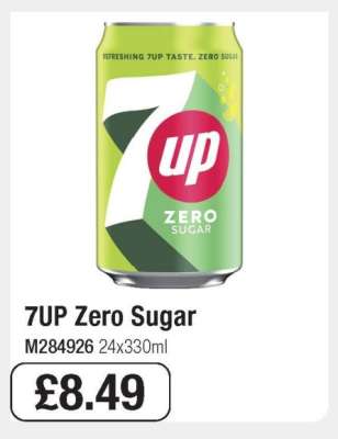 7up Zero Sugar