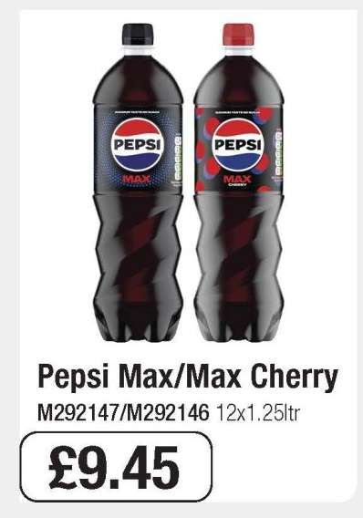 Pepsi Max/Max Cherry